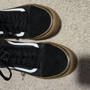 Vans Black and Brown Sneakers